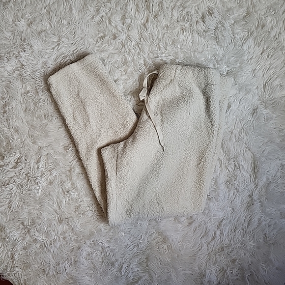 Teddy Lounge Pants Fuzzy Comfy Cozy Loungewear Bottoms Pant Size XL - Picture 1 of 11